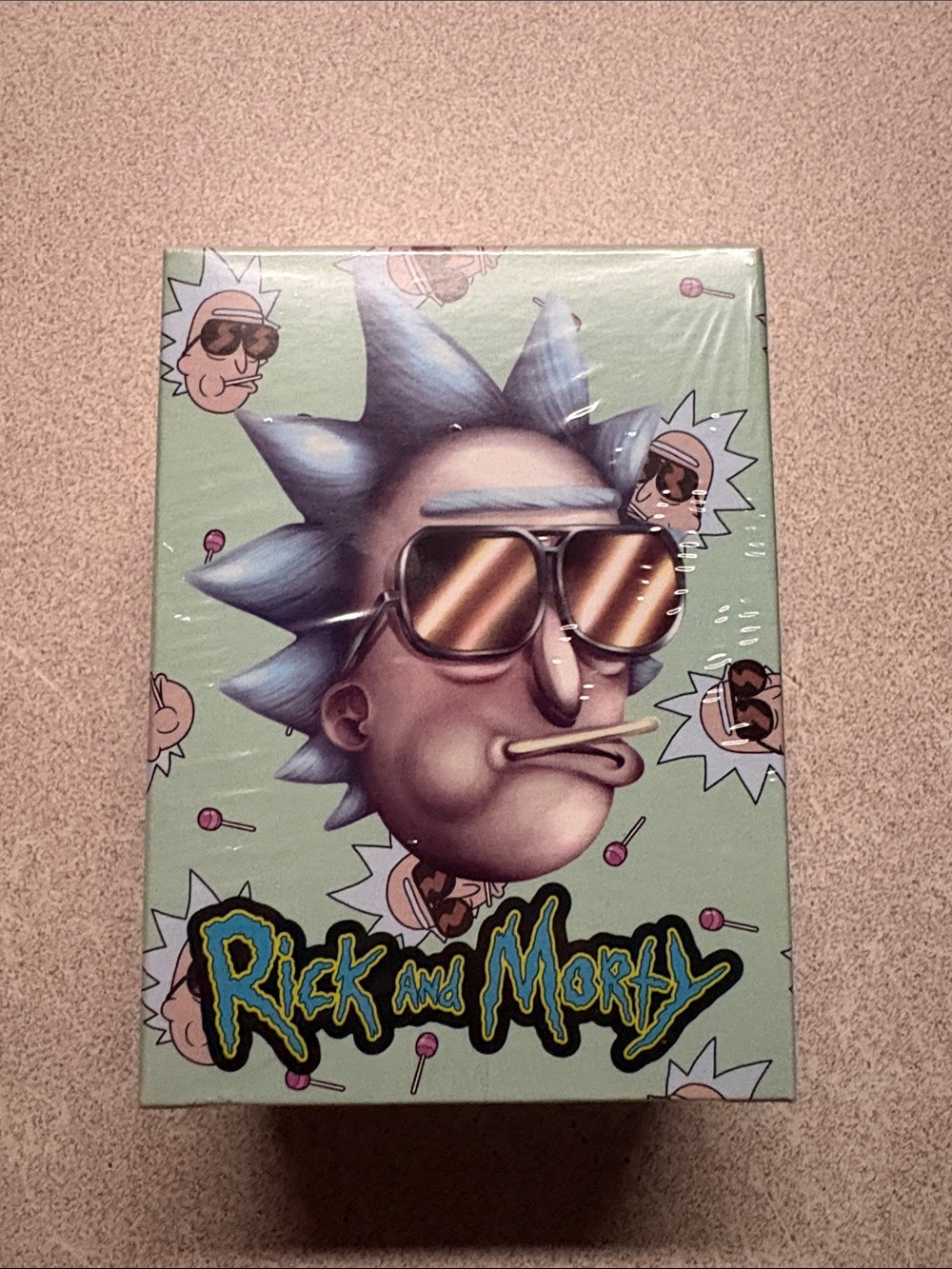 Rick and Marty 100 card sleeves new box